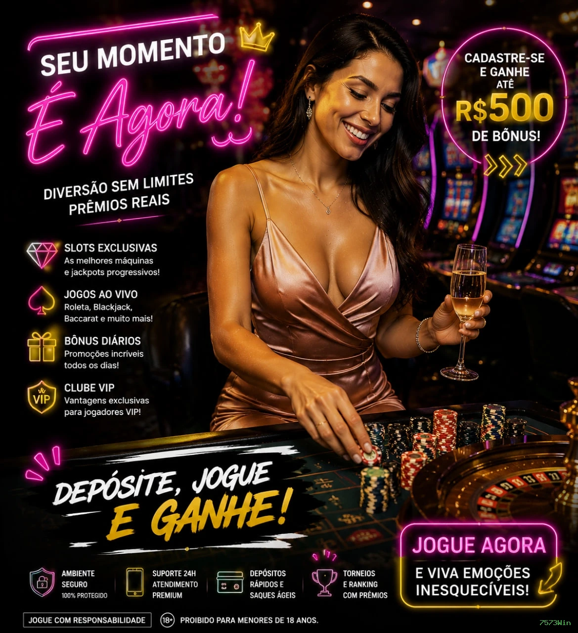 Slots no app 7573Win mobile